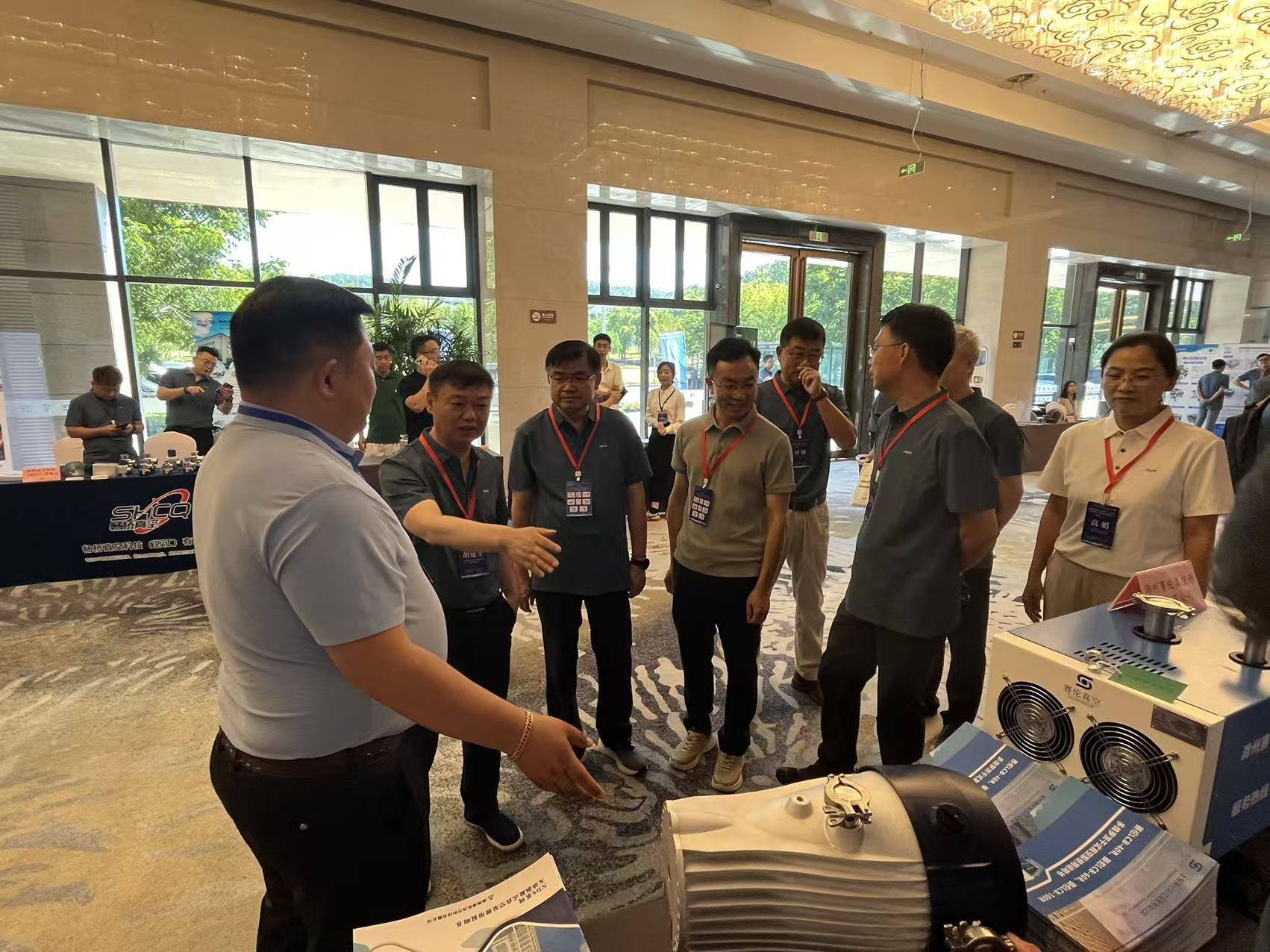 赛伦真空新产品亮相安徽省第九届真空科技学术会议